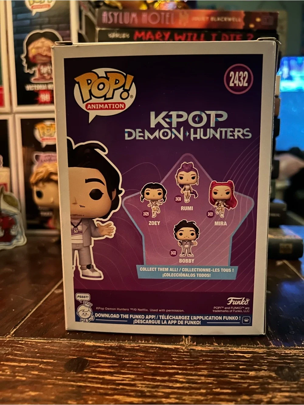 Funko Pop! Animation K-Pop Demon Hunters Bobby 💜💜
